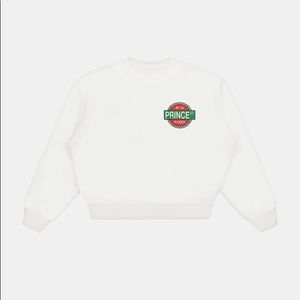 Madhappy x Prince Street Pizza Limited Edition White Crewneck Sweatshirt (XS)
